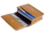 Leather business card holders are manufactured here in India at our leather factory at very good price,Contact us now!