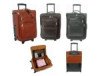 19 inch Wheeled Leather Traveler Luggage Bag