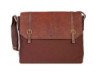 Canvas and Leather Messenger Bag