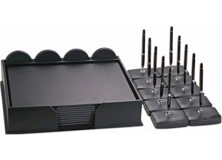 Leather Conference Room Set