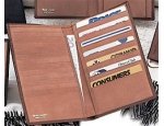 Leather Credit Card Holder Organizer