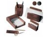 Crocodile leather Accessories Set