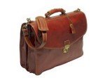 Firenze italiano Leather Laptop Briefcase