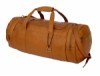 Leather Gym Duffle Bag