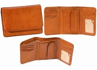 Leather Ladies Prima Verdi Wallets