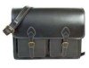Leather Flap Over Computer Briefcase