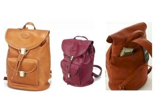 Luxury Leather Back Packs