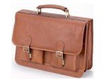 Navigator Leather Laptop Briefcase