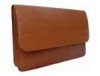 Three Section Flap Leather Portfolio