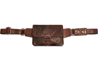 Vintage Leather Waist Bag