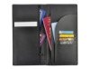 Black Leather Passport Holder