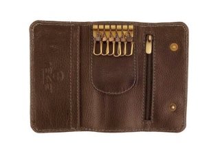 Brown Leather Keycase- Keyholder