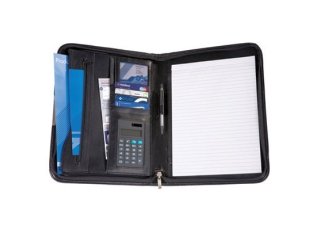Calculator Leather Conference Folders