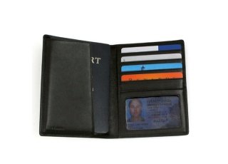 Mens Leather Passport Holder